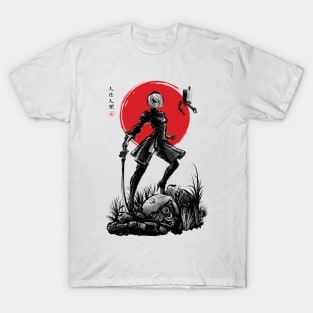 Battle android under the sun T-Shirt